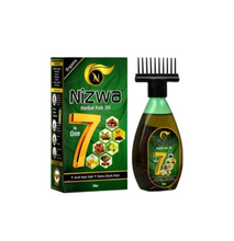 Nizwa 7in1 HERBAL Hair Oil.  Makes hair Shinny, smooth, silky dark & Prevent Hairfall