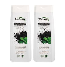 Petrova BLACK SEED OIL Shampoo + Charcoal & Mint Anti Dandruff Shampoo.