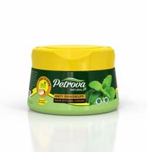 Petrova Naturals Mint ANTI-DANDRUFFS Hair Cream. Beautifies the hair, Prevent Hair Loss, Prevent hair breakage & split ends Prevent hair loss & hair fall