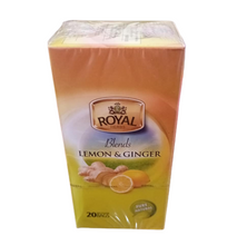 Royal Herbs LEMON & GINGER Herbal Drink 20 bags