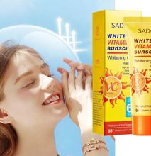 Vitamin C Sunscreen anti UV protection SPF 60 PA+++ Cream