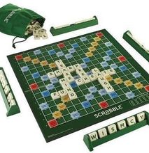 Scrabble Word Game Green