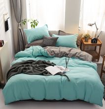 Plain Duvet Cover Sets (1 Cover, 1 bedsheet and 2 Pillow cases) - Code 3B
