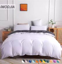 Plain Duvet Cover Sets (1 Cover, 1 bedsheet and 2 Pillow cases) - Code 5B