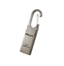 Pny Loop Attach 32GB USB 3.0 Silver USB flash
