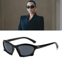 Retro Sports Sunglasses Geometric Trend Steampunk Glasses Vintage Punk Shade UV400