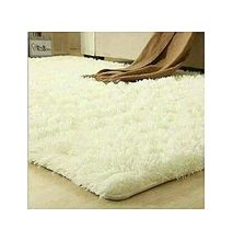 White Fluffy Carpet
