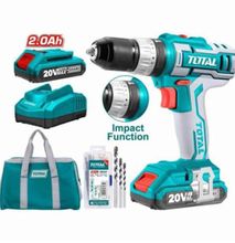 INDUSTRIAL CORDLESS IMPACT DRILL WITH 50PCS ACCESSORIES