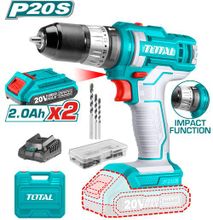 INDUSTRIAL CORDLESS IMPACT DRILL WITH 47PCS ACCESSORIES