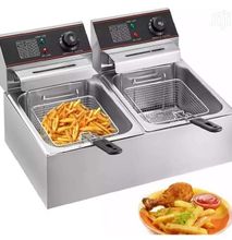 WNGREAT Professional Double 6L+ 6L Stainless Steel Deep Frier