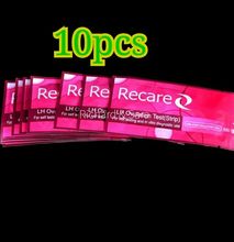 10pcs Ovulation Test Strips 99% Accurate LH Ovulation Test Kit