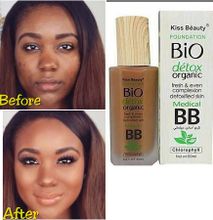 Kiss Beauty Bio Detox Organic Foundation Medical BB Matte medium coverage makeup Foundation
