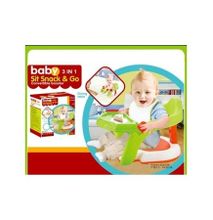 3 in 1 Baby Sit Snack and Go Booster Seat/ Feeding Seat