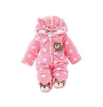 Baby Winter Jumpsuit / Romper-pink