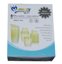 Multi functional Breast Milk Food Feeding System Storage Cups