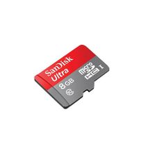 Sandisk 8GB Ultra UHS-I microSDHC Memory Card (Class 10)