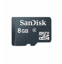 Sandisk Memory Card - Micro SD - 8GB - Black