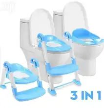 Trendy Portable Toilet Trainer Ladder - Blue