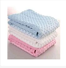 Supper Soft, Large and Comfortable Baby Shawls / Receiving Blankets-pink