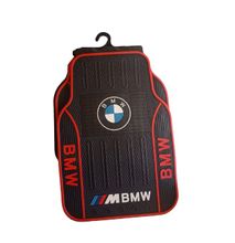 Bmw 5pcs Heavy Duty Car Floor Mats/Floor Mats - Black Red