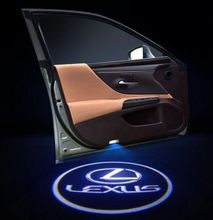 2 x LED Logo Door Courtesy Light Shadow Laser Projector for Lexus