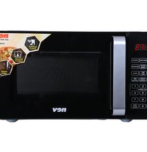 VON VAMS-20DGX Microwave Oven, Solo, 20L, Digital Black