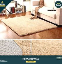Fluffy SOFT Carpets- CREAM WHITE