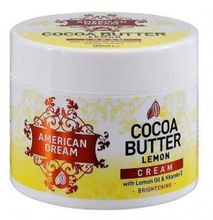 American Dream Cocoa Butter Lemon Brightening Cream (500ml)