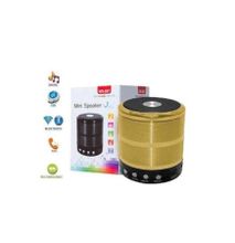 Wster WS887 Mini Bluetooth Speakers Gold