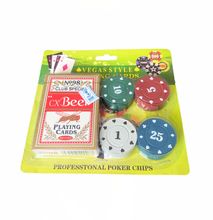 Poker Starter Kit for Beginners - Vegas Style Cards and Chips