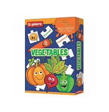 Explore Vegetable Edu Puzzle, 20 Self Correcting Set Of Puzzle