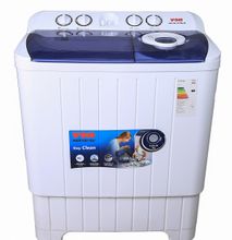 Von VALW-07MLB Twin Tub Washing Machine - White - 7Kg
