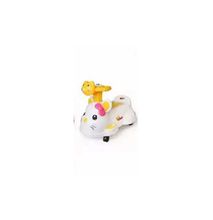 Generic Cat Design Baby Potty Chair With Wheels And Music-white