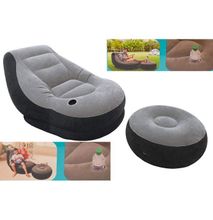 Intex Inflatable Seat With Footrest & Manual Pump