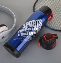 SPORT 800ml Unbreakable Hot /Cold Vacuum Sports Bottle - Color may vary from Red, Blue , Black and Chocolate 