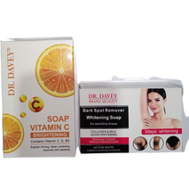 Dr. Davey Vitamin C Soap - 100gms + Dark Spot Remover Soap, 100g