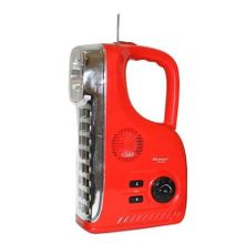 Kamisafe Rechargeable LED Radio Lamp Red standard 15w