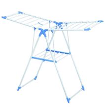 Outdoor / Indoor Foldable Portable Clothes Drying Rack Blue