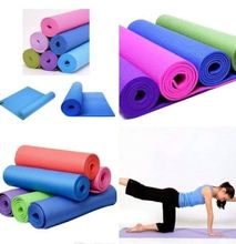 Premium thick pvc non slip yoga exercise mat - random