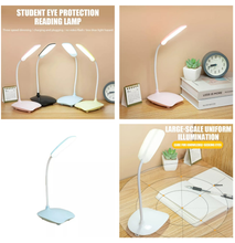 Portable Reading Light LED Desk Lamp USB Powered Table Light