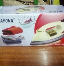 Sayona Lightweight Portable Heavy Dry Iron Stainless Steel Soleplate
