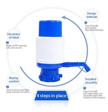 Water Pump Sanitary Cap Manual Drinking Water Pumps Multicolour