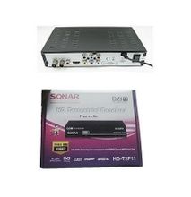 HD-T2F11 Free To Air Digital Set Box Decoder( NO MONTHLY PAYMENT) - - Black