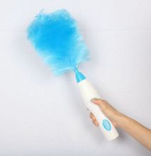 Portable Spin Duster Motorized Dust Wand The Electric Duster That Removes Dust Blue  Battery