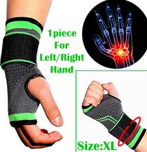 1pc XL Wrist Brace Compression Hand Support Gloves Arthritis Carpal Tunnel