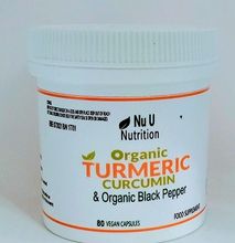 Turmeric curcumin with organic black pepper