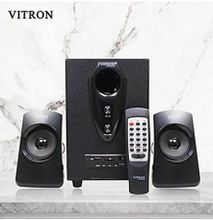 Vitron V209D Sound System 2.1 Speaker Subwoofer 25W - Black