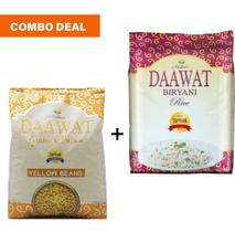 Combo Deal (2 Kg Daawat Biryani + 1kg Daawat Yellow Beans)