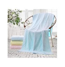 Soft Baby Cotton Towel - Baby Bath Towel - Light Blue