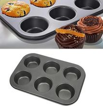 6 hole muffin baking tray